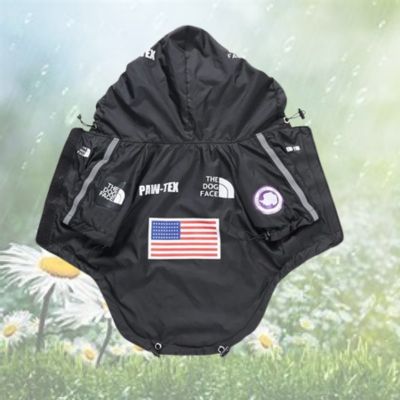 impermeable pour chien noir