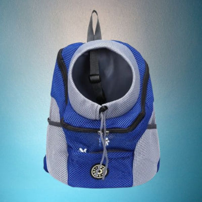 Sac de transport pour chien variante bleue