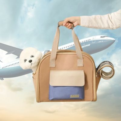 Sac de transport pour chien variante beige