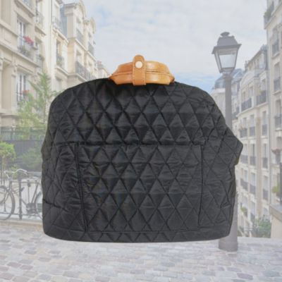 sac de transport pour chien variante noire