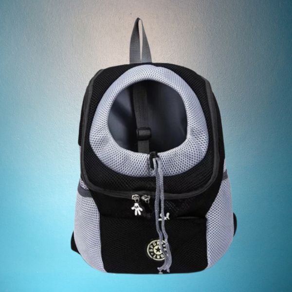 sac de transport pour chien variante noire