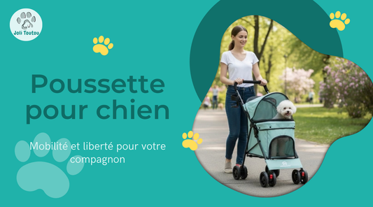 Poussette pour chien : mobilité et liberté pour votre compagnon