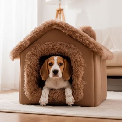 beagle dans Niche pour Chien interieur 