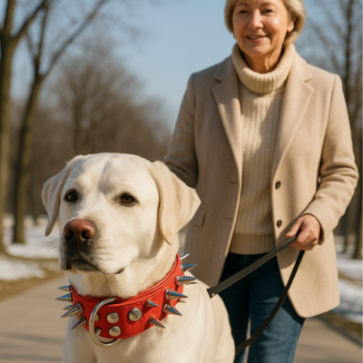 Collier chien clouté | Protectis