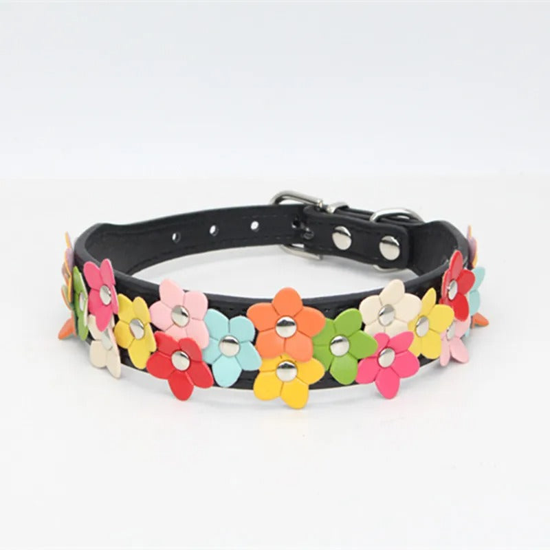 Collier chien Flower Power™