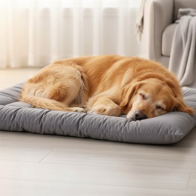 golden retriever couche Tapis pour chien