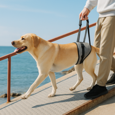 Harnais pour chien rééducation