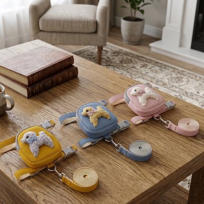 Harnais pour chiens sur table