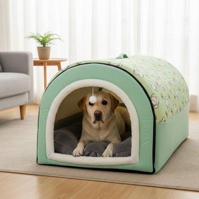 labrador dans Niche Chien 