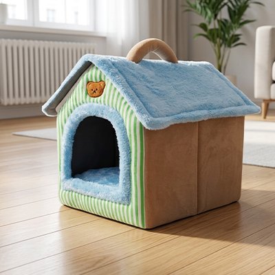 Niche Chien interieur sur sol