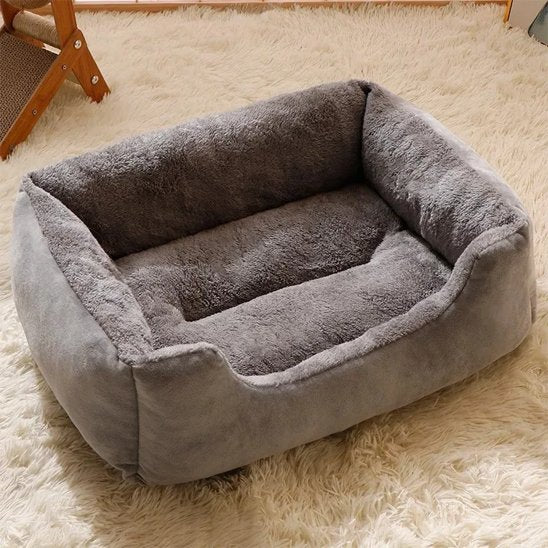 Panier pour chien gris