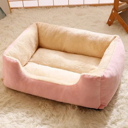 Panier pour chien rose