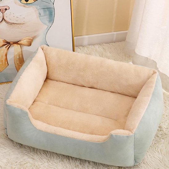 Panier pour chien vert