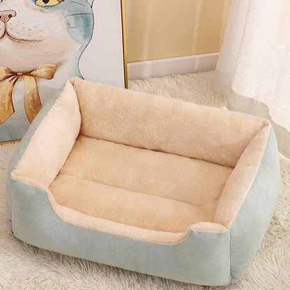 Panier pour chien vert