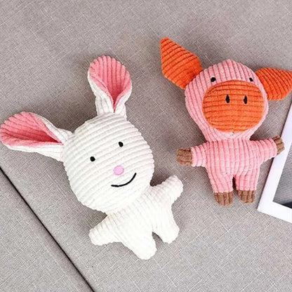 Peluche pour chien sur canapé