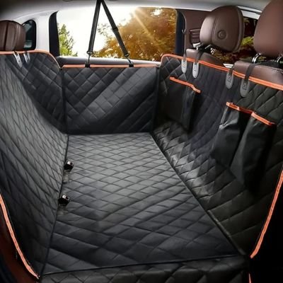 Protection voiture chien​ sur banquette arrière
