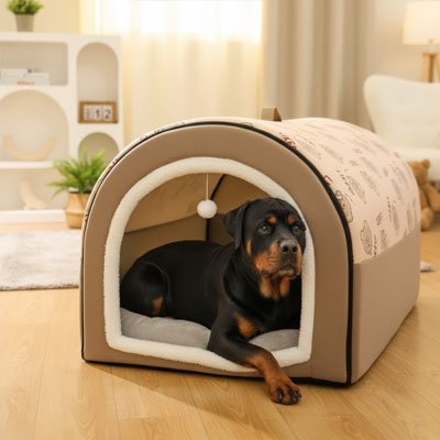 rottweiler dans Niche Chien 