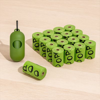 Sac a crotte​ sur table