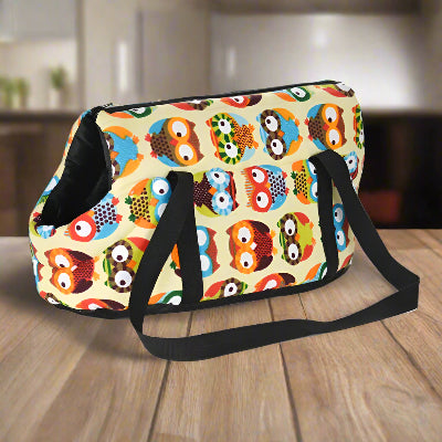 sac-de-transport-pour-chien-sur-table