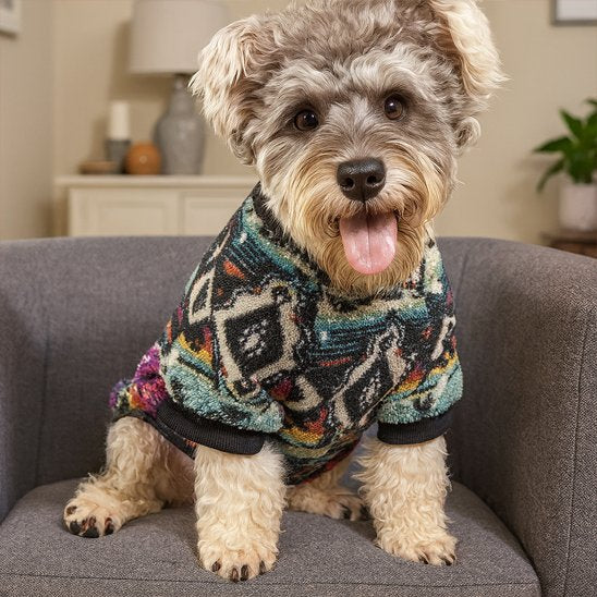 schnauser porte Pull chien noir