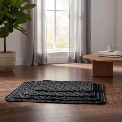 Tapis absorbant Chien noir