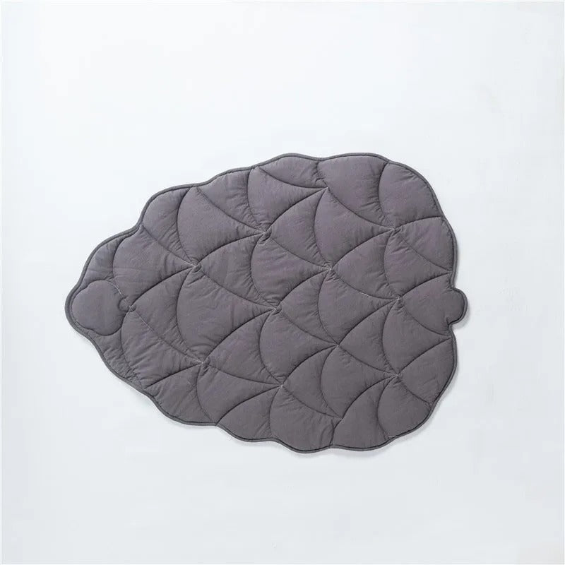 tapis pour chien sur fond blanc