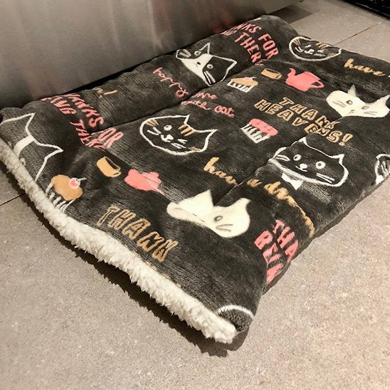 Tapis pour chien sur sol
